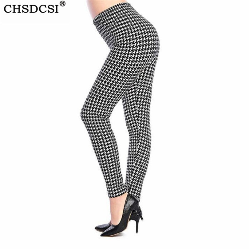Print Flower Leggings
