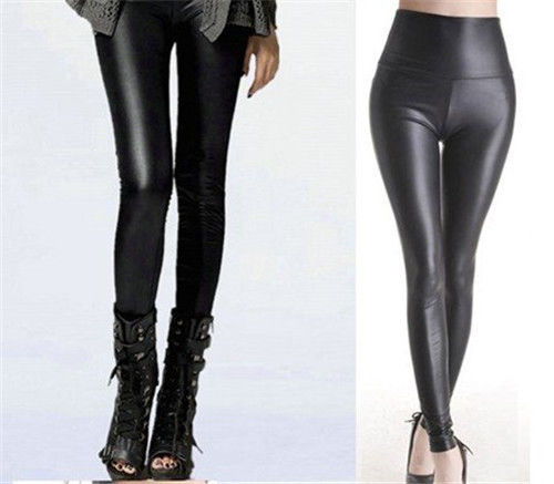 Metallic High Waist
