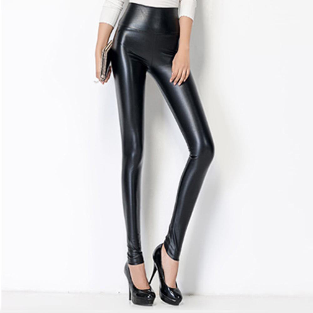 Faux Leather Stretchy