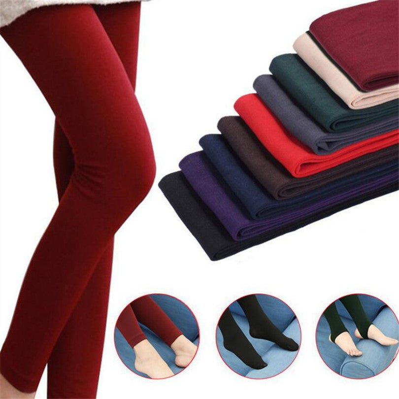 Winter Thick Warm Legging Brushed Lining