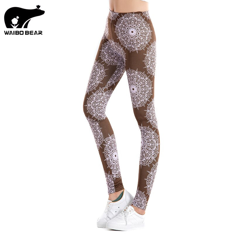 Women 3D Printed Leggings