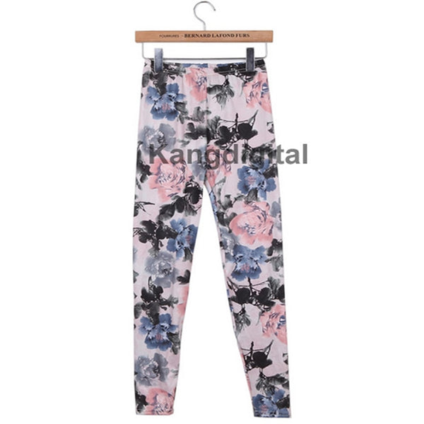Retro Flowers Floral Print