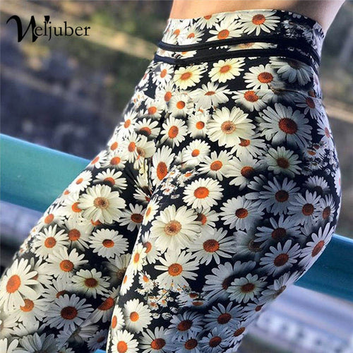 Flower Prints  High Waist