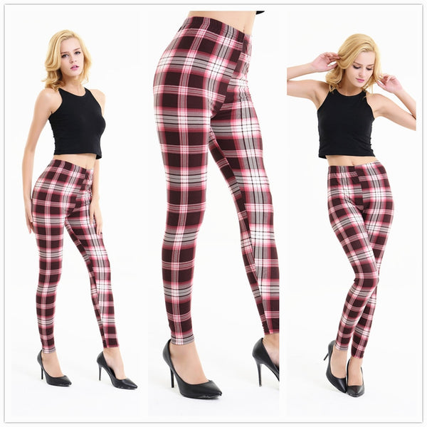 Vintage Plaid Printed