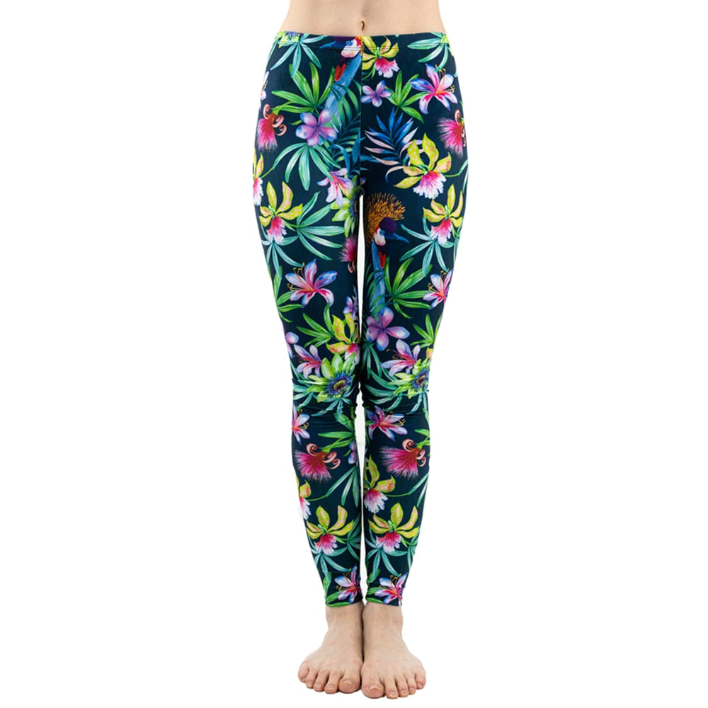Trend Green Floral Leaf Flower