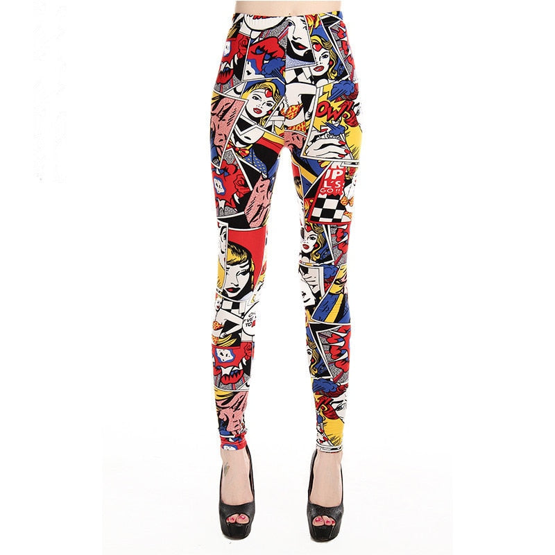 Print Trousers Soft
